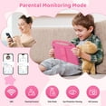 thumbnail image 3 of TEAYINGDE Kids Tablet 7 inch Android 12 Tablet Pc with WiFi 32GB Tablet for Ages 2–8 Kids Tablet with Silicone Case Google Play Parental Control APP (32GB, Pink), 3 of 9