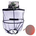 thumbnail image 2 of Sombrero repelente de insectos para pesca, sombrero para mosquitos, sombrero transpirable para exteriores, tela de red, máscara parasol antiabejas, 1 pieza, camuflaje, kaili Sencillez, 2 of 5