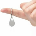 thumbnail image 3 of New SIM Card Ejector Tool 45 Steel Compact Keychain Wallet Storage for Easy Phone Card Replacement, 3 of 5