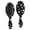 Halloween Ghost Boo Pattern, variant on Halloween Ghost Star Pattern Brush, Detangling Hair Brush, Scalp Massage Hair Comb, Round Tip Bristles Gifts for Holiday Birthday Gifts