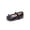 Black, variant on FSYBOA Girls Dress Shoes Size 1(Big Kids), Hook and Loop Strap Soft Soled Non Slip Solid Color Kids School Uniform Shoes White