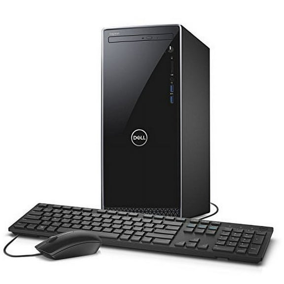 2019 Newest Dell Inspiron Premium Desktop: Latest 9th gen Intel Six-Core i5-9400, 12GB Ram, 256GB SSD, WiFi, Bluetooth, DVDRW, HDMI, VGA, Wired Keyboard and Mouse, Windows 10 Home