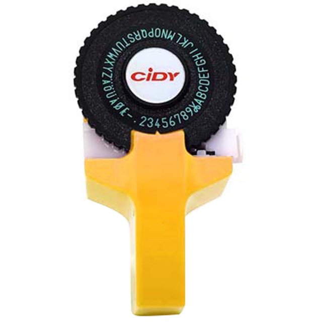 Inteprter Máquina para hacer etiquetas de máquina de escribir Manual DIY, máquina de letras para MoTex E101 para Dymo 3D, cinta Manual en relieve Kits de mantenimiento de impresoras azul