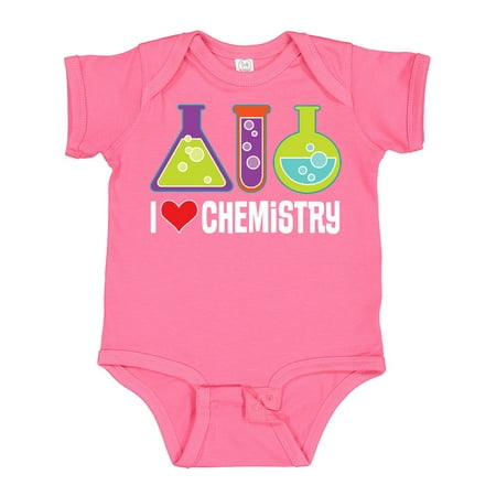 

Inktastic I Love Chemistry Science Gift Baby Boy or Baby Girl Bodysuit