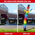 thumbnail image 6 of 10FT Tall Inflatable Tube Man Wacky Wavy Dancing Guy with Weather-Resistant Blower (12''Diameter) for Outdoor Decoration Advertising Business Promotion, 6 of 7