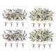thumbnail image 1 of Pesca de acero inoxidable de 200 uds, giros giratorios triples, pesca en forma de calabaza Cola Giratorios de pesca luminosos, 1 of 8
