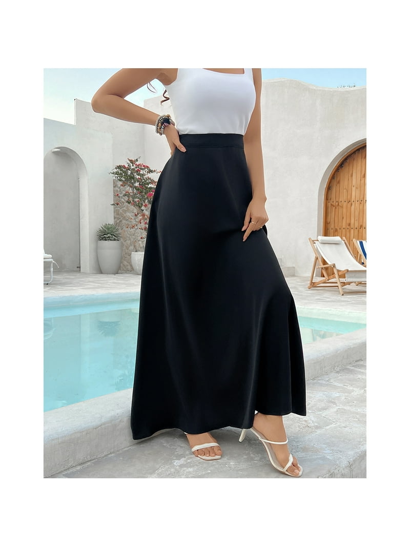 スカート NOT CONVENTIONAL skirt black NOT CONVENTIONAL ノットコンベンショナルstring skirt
