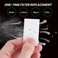 thumbnail image 5 of 40PCS CPAP HEPA Air Filter, Replacement Ventilator Filters CPAP Mask Wipes For Weinmann, 5 of 5