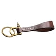 thumbnail image 3 of Car Keychain,PU Leather Car Keychain Key Fob Car Accessories,Universal Car Key Chain Simple Gift Men Women,Keyring Heavy Duty Keyring Car Pendant,Key Chain Holder Father's CUTICAT Llavero de coche, 3 of 6