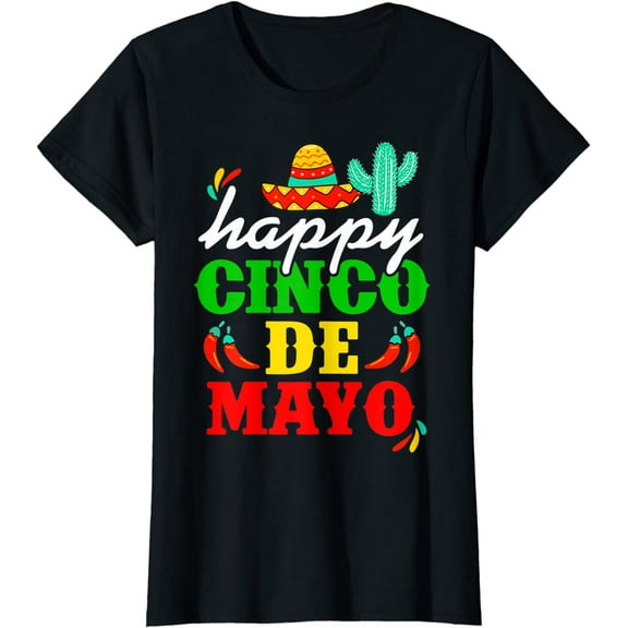 Happy 5 De Mayo Cinco de Mayo Viva Mexico 5 De Mayo T-Shirt