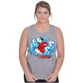 thumbnail image 4 of Airbrushed Bear Mascot Icee Ahh Tank Top T Shirts Men Women Brisco Brands S, 4 of 6