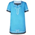 thumbnail image 3 of Disfraz de Cosplay de Zelda Breath of the Wild Link, camisa, capa, accesorios, conjunto para adultos y niños, para fiesta de carnaval, 3 of 5