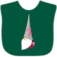 thumbnail image 3 of Inktastic Spring Gnome, Cute Gnome, Garden Gnome, Flowers Girls Baby Bib, 3 of 4