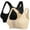 Black, variant on Women's Sports Bra 2PC Front Closure Compression Bras For High Sports Everyday Wireless Bras for Women Beige 2XL