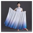 thumbnail image 3 of 720 Degree Dance Performer Gradient Lace-up Fairy Skirts Women Cosplay Stage Performance Classical Dance Practice Skirt, 3 of 6