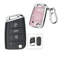 thumbnail image 2 of Three-button car anti-scratch key case for Skoda, for Tiguan, MK key case cover, 2 of 4