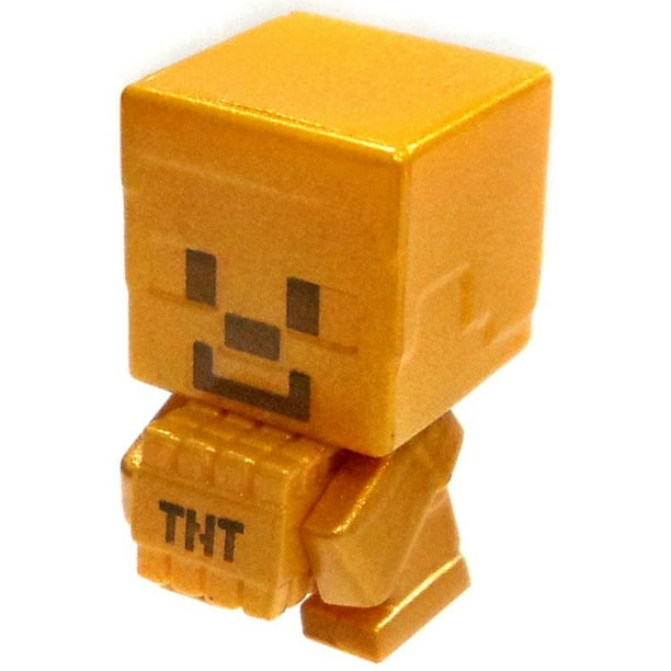 Minecraft Grass Series 3 Steve With Tnt Block Mini Figure Gold Walmart Com