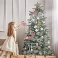 thumbnail image 4 of Decoraciones navideñas de invierno JanHm con copos de nieve brillantes, 4 of 5