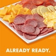 thumbnail image 6 of HORMEL GATHERINGS, Hard Salami and Pepperoni with Cheese and Crackers, Refrigerated, 28 oz Plastic Tray, 6 of 6