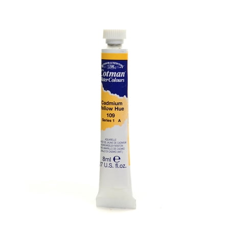 Cotman Water Colours cadmium yellow hue, 109, 8 ml (pack of 4)