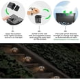 thumbnail image 5 of Luces solares para terraza, diseño exclusivo, luces de escalera para exteriores, luces solares impermeables, panel solar de funcionamiento automático para patio, iluminación decorativa para jardín,, 5 of 5