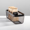 thumbnail image 6 of mDesign Steel Organizer Matte Black (25960), 6 of 7