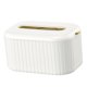 thumbnail image 4 of Cubierta de tejido Cajas de cubierta de pañuelos con soporte de papel de escritorio de resorte Caja de almacenamiento facial de papel Horizontal o vertical para, 4 of 7