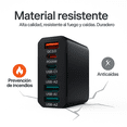 thumbnail image 4 of Cargador de Pared Multipuertos 55W con 3 USB-C y 3 USB-A Carga Rápida, 4 of 8
