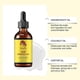 thumbnail image 4 of Hair Growth Oil, Natural Hair Essence Oil with Castor Oil & Coconut Oil & Ginger Root Oil for Hair Growth, Soothes & Nourishes Scalp, Frizzy & Damage, 4 of 5