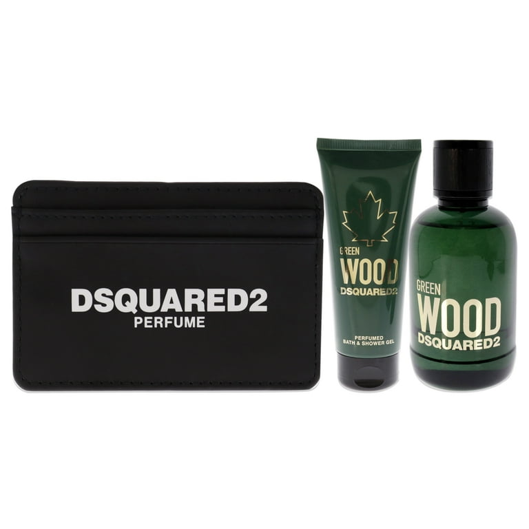 プロちゃん 【未使用品】DSQUARED2 グリーンウッド ギフトセット Dsquared2 Men's Green Wood Gift Set Fragrances 8011003870721