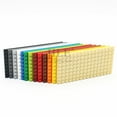 thumbnail image 3 of Bloques de construcción MOC para niños  juguete de ladrillos para armar placa fina Base de 8x16  con 92438 puntos  de 5 piezas  Compatible con 12 colores, 3 of 7