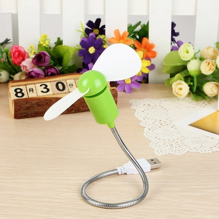 

Summer Portable Fans Clearence Mini Serpentine Curved Fan Silent Soft Leaf Fan USB Interface Electric Fan