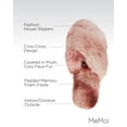 thumbnail image 3 of MeMoi Women's Josephine Plush Slippers - Womens - Female (Medium, Pink), 3 of 7