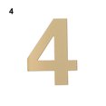 thumbnail image 1 of Gold Acrylic Numeral Door Plaque Modern Self-adhesive Door Plate Number Hotel Home Sticker Address House Drawer Sign Label, 1 of 1