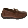 thumbnail image 2 of Josmo Toddler Boys Loafer Shoes, Brown, Size: 9, 2 of 8