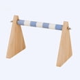 thumbnail image 6 of Tabletop Bird Perch Desktop Bird Stand Grinding Claw Bird Training Stand Bird Play Stand for Macaw Finch Cockatoo Lovebird Gym Accessories Blue White 20mm, 6 of 10