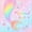A Pink Blue, variant on jejeloiu Cute Starry Mermaid Twin Sheets For Girls,Colorful Underwater Stars Bedding,Black Blue,3 Pieces,1 Fitted Sheet and 1 Pillowcase