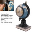 thumbnail image 4 of Globe Clock Decorative Desk Ornament Resin World Map Clock With Coin Saving Bank For Children Bedroom, 4 of 6