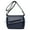 Dark Blue, variant on Women Shoulder Bag Solid Color Faux Leather CrossBody Tote Satchel Handbag