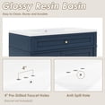 thumbnail image 6 of 36'' Bathroom Vanity with Top Sink, Modern Bathroom Storage Cabinet with 2 Drawers and a Tip-out Drawer, Single Sink Bathroom Vanity, 6 of 17