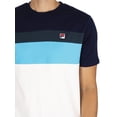 thumbnail image 4 of Fila Leary Panelled T-Shirt, Blue, 4 of 4