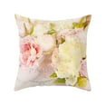 thumbnail image 1 of AMERTEER Country Rose Square Throw Pillow Protector Case Cushion Cover Bedding Articles, 1 of 12