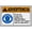 Warning Sign 5, variant on Spanish Warning Hazardous Voltage Overhead Sign 8"x12", Aluminum Tin Warning Signs for Home Outdoor Garden, Weatherproof Bilingual Electrical Sign