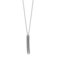 thumbnail image 2 of 925 Sterling Silver Box Fancy Necklace Chain Polished w/2 in ext. 15.5 inch 8 mm, 2 of 4