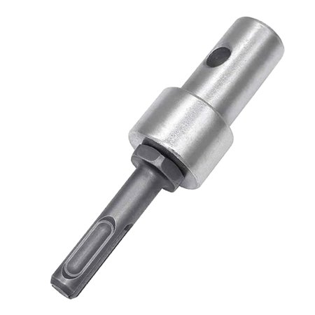 Round Shank Hammers Adapter 2 Slots Drill Bit Adapter SDS Shaft Arbor Connector For Earth Auger Head Power Tool Part