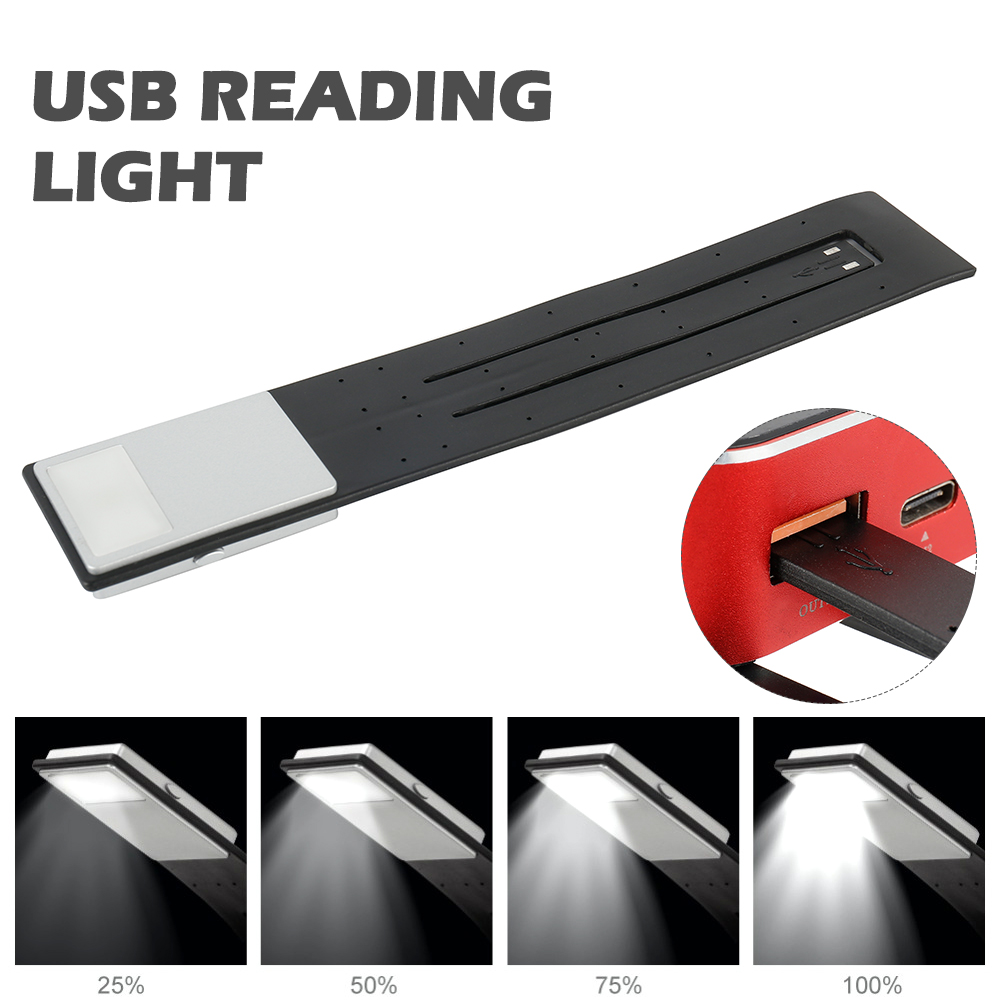 HOTBEST Bookmark Book Light Clip on Reading Lights for Books in Bed