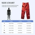 thumbnail image 4 of Lsque Floating Red Chili Peppers Print Men's Pajama Pants, Lounge Pant - Comfortable Home Wear,Elastic Waistband, Stylish Design-XX-Large, 4 of 9