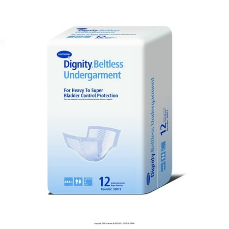 Dignity Beltless Undergarment, Dignity Beltless Undergarment, (1 PACK, 12 EACH) By HARTMANNCONCO Ship from