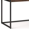 thumbnail image 2 of SIMPLIHOME Ralston SOLID WOOD and Metal Modern Industrial 48 inch Wide Home Office Desk, Writing Table, Workstation, Study Table Furniture in Rustic Natural Aged Brown, 2 of 2