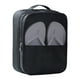 thumbnail image 1 of Qarigey Bolsa de almacenamiento de zapatos, zapatillas de deporte, bolsa con cremallera a prueba de polvo y agujero de malla, organizador de soporte para Envolturas para manijas de equipaje Negro Qarigey AP012004-01, 1 of 6